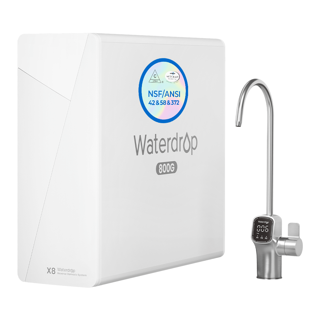 Waterdrop X Series X8 reverse osmosis system with UV